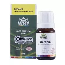 Óleo Essencial Gerânio Bourbon Wnf - 5ml