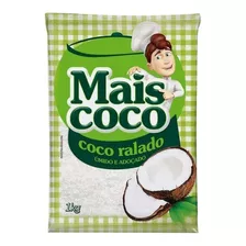 Coco Ralado Úmido E Adoçado - Mais Coco 1kg