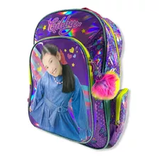 Mochila Para Niña Escolar Gibby Amigibby Holografica Primari