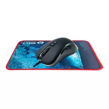 Combo Gamer Mouse + Pad Bkt Spartan Mp45 Gaming 7d Iluminado