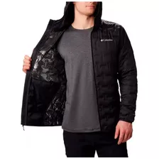 Campera Columbia Delta Ridge Con Capucha Pluma Duvet Hombre 