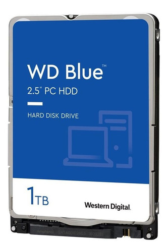 Disco Rigido 1tb Western Digital Note Sata 3 Blue