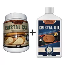 Cristal Cera + Cristal Oil Wood Wood Atóxico Madeira