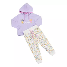 Conjunto Bebe Zipper Lila