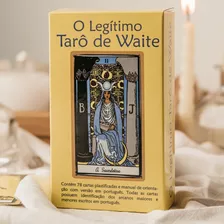 Jogo Cartas Baralho O Tarô Clássico De Waite 78 Cartas 