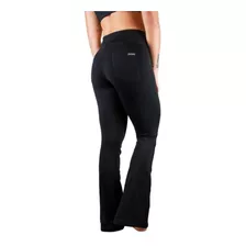 Legging Kvra Feminina Flare Dubai Preta