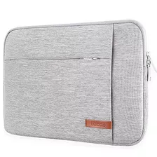 Funda Impermeable De 13 Para Laptop Marca Lacdo. Color Gris