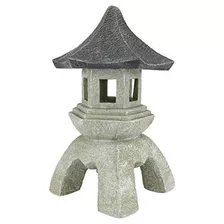 Design Toscano Asian Decor Pagoda Lantern Outdoor Statue 