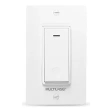 Interruptor Inteligente Multilaser Liv 1 Tecla Wi-fi - Se235 Cor Branco