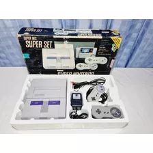 63- Super Nintendo Na Caixa Completo