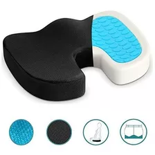 Cojín Asiento Viscoelástico Memory Foam Con Gel