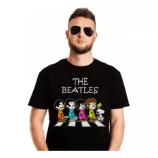 Polera The Beatles Snoopy Rock Abominatron