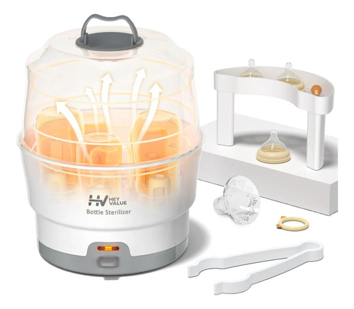 Esterilizador Mamadeira Heyvalue Easesteam 6 Unidades 8min