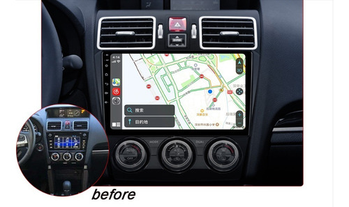 Radio Subaru Forester 2013-14 2+32g Ips Android Auto Carplay Foto 5