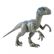 Boneco Dino Escape Velociraptor Blue Jurassic World Mattel