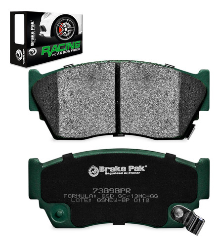 Pastillas De Frenos Marca Brake Pak Para Nissan Nx Foto 3