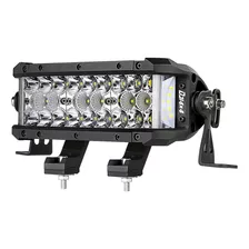 Dji 4 X 4 Barra De Luz Led, 7.5 Pulgadas, 102 W, Lado Con Tr