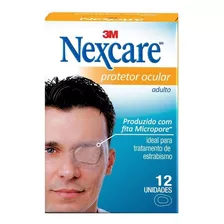 Protetor Ocular Adulto Com 12 Nexcare