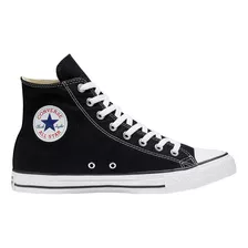 Zapatilla Converse All Star Hi Lona Botita Original Negro