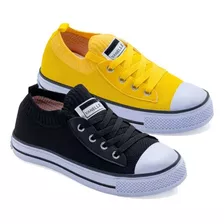 Tênis Feminino Original Star Casual Leve - Kit 2 Pares