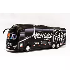 Miniatura Ônibus Atlético Mineiro Galo 48 Centímetros 3roda