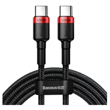 Cable Baseus Usb Tipo-c A Tipo-c 100w Carga Rápida 2m Qc Pd