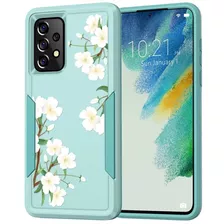 Funda Samsung Galaxy A52/galaxy A52 5g Tpu Estampado Floral