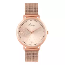 Relógio Life Amor Feminino Aço Rosé