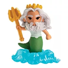 La Sirenita Rey Triton Figura Original Coleccionable