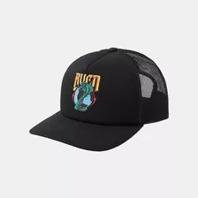 Gorra Rvca World Tour Trucker Ajuste Medio Hombre