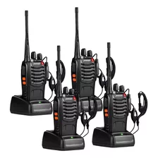 Pxton Walkie Talkies De Largo Alcance Con Auriculares