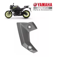 Carenagem Esquerda Radiador Mt03 2019 Cinza Original Yamaha