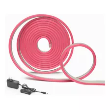 Tira De Luces Hifiluz Neon Flex Led 2835 Rosa 5m Ip67