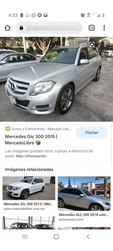 Fascia Mercedes Glc 300 2012 2013 Delantera Usada Gris Foto 6