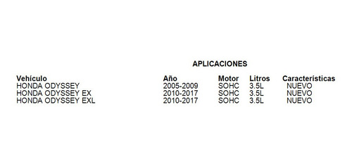 Manguera Filtro Aire Honda Odyssey 2005 - 2009 3.5l Nuevo Foto 4