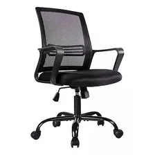 Silla De Oficina, Silla De Escritorio Con Respaldo Medio, Si