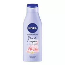 Hidratante Nivea Óleos Essenciais Flor De Cerejeira 200ml