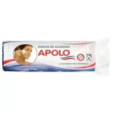  2 Unidades Algodão Apolo Disco 35 Gr Zip Lock