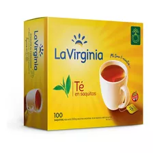 Té Limón La Virginia X100 Saquitos De 2g