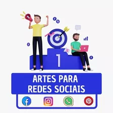 Pack 4 Artes Profissionais Para Redes Sociais Entrega Rápida