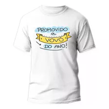 Promovido A Vovô Do Ano Camiseta Para Avô Anuncio Gravidez