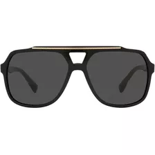 Lentes De Sol Dolce & Gabbana Dg4388 501/87 Negro De Hombre