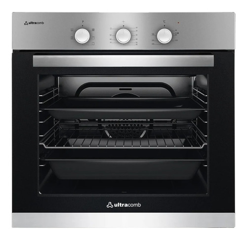 Horno Eléctrico Ultracomb 55l Rojo Uc-55cn Color Rojo/negro