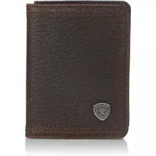 Ariat De Los Hombres Shield Concho Rowdy Bifold Flip Wallet