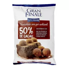 Chocolate Em Pó Fleischmann 1kg Gran Finale 50% Cacau