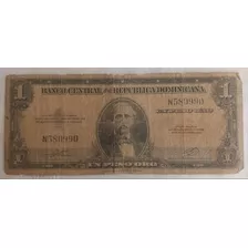Billete 1 Peso Dominicano (de La Era De Trujillo)