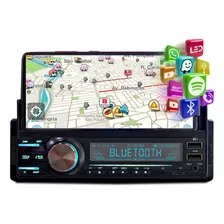 Radio Automotivo Mp3 Com Suporte P/ Celular Usb Bluetooth 