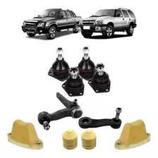 Kit Pivô S10 Blazer 98 99 Braço Pitman Batente Suspensão