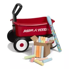 Radio Flyer Summertime Fun My 1st Wagon Con Burbujas Y Tiza