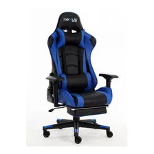 Cadeira Gamer Nexus Scorpion Preto/azul - D-418-1t-bbl